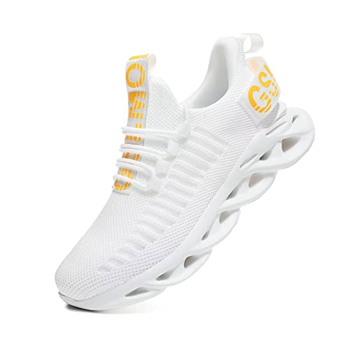 Jakcuz Men's Tennis Shoes Running Shoes Fashion Sneakers Lightweight Multi-Colors for Fitness