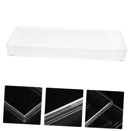 Caja plástica para guardar billetes y estampillas miniatura 6