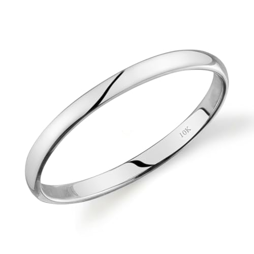 Image of 10k Light Comfort Fit Wedding Band