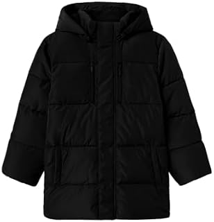 NAME IT Jungen Nkmmedow03 Puffer Jacket Fo Noos, Black, Numeric_158