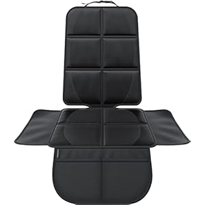 LIONSTRONG Kindersitzunterlage, ISOFIX geeignete Unterlage für Kindersitze, Sitzschoner zum Schutz Ihrer Autositze (1 Stück)