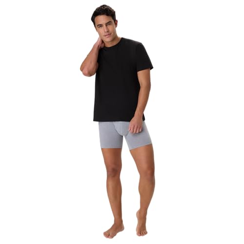 Image of Hanes Men's Undershirt T-Shirts Pack, 5-Pack, Classic T Shirts for Men, Cotton Crewneck Tees, Wicking Clothing