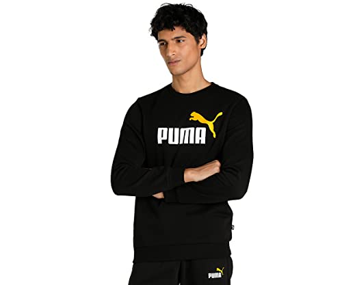 Image of Puma Men Cotton, Crew Neck Sweatshirt
