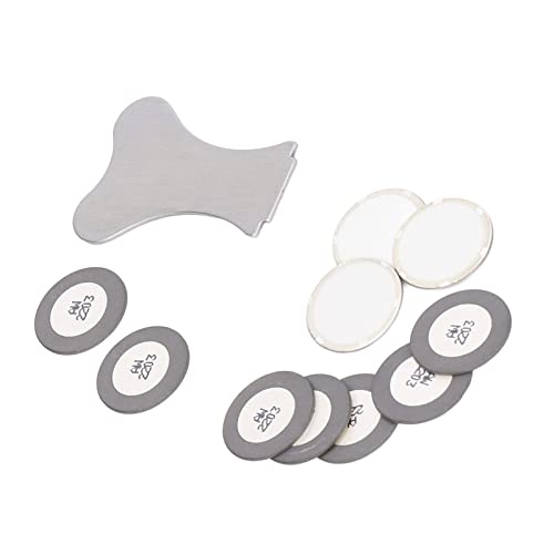 Estink 20MM Ceramic Atomizer Mist Maker 10 Pack Discs, Replacement Tool, Suitable for Humidifier, Dust Collector, Sterilizer, Atomizer