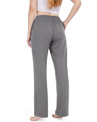Image of BAMBOO COOL Women's Pajama Pants Comfy Lounge Sleep Bottoms with Pockets Stretch Drawstring Casual Pj Pants