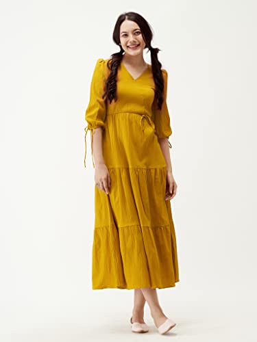 Image of AASK Women Fit and Flare Dress