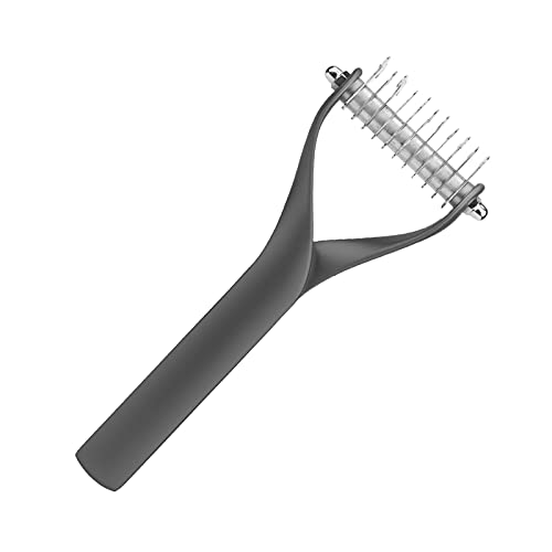 Peigne à poils de chiot et de chat : brosse nœuds ouverts animaux S - 2