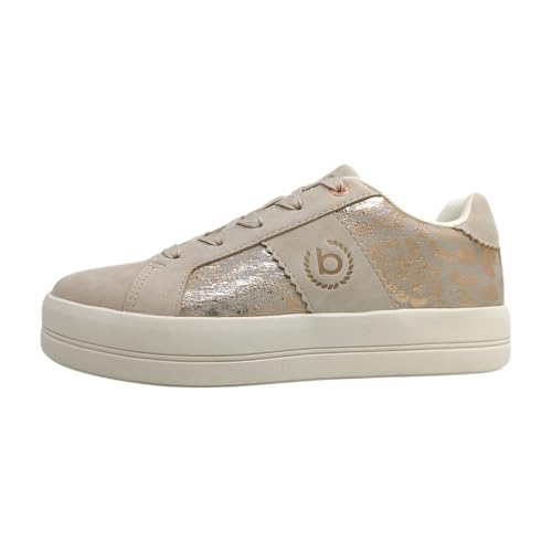 bugatti Damen Sneaker 435AVC025559-3490, 38, Rose/metalics