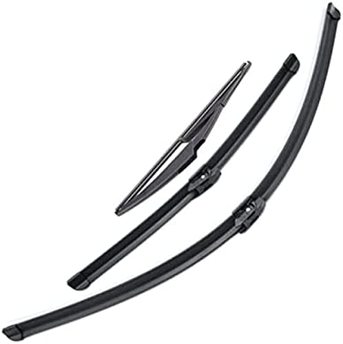 Balais d'essuie-glace Renault Captur 2016-2020 anti-traces - Kit complet avant arrière RFSHCIOP