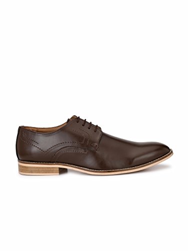 Image of HiREL'S Men's Derby Shoe Collection /Cap Toe /Hand Crafted /Hand Made Sole /Burnish Effect /Formal Shoes