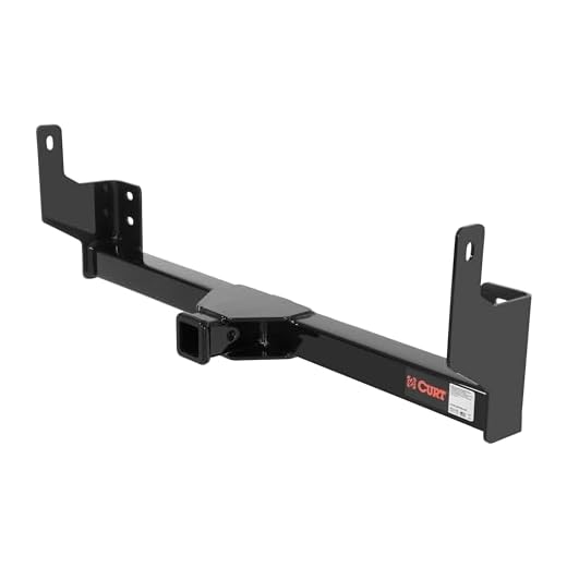 CURT 31015 2-Inch Front Receiver Hitch, Select Dodge, Ram 2500