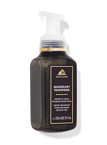 Image of Bath & Body Works Mahogany Teakwood Gentle & Clean Foaming Hand Soap