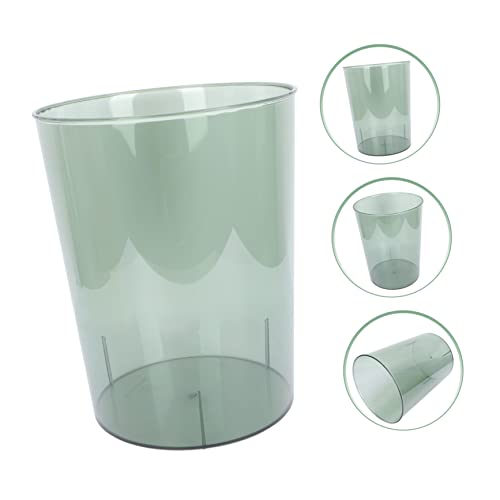 Caneca de basura rectangular de plástico 1.1 lb miniatura 6