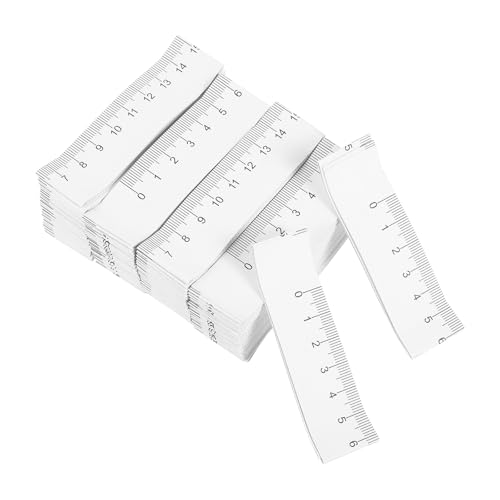 100 Cintas Métricas Desechables de Papel 1 m miniatura 1