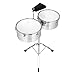 Vasitelan Timbales Instrument 13 Inch & 14 Inch Timbale Drum Set, Drums kit with Outstanding Tone, Classic Finish, Strong Durability and Full Equipment