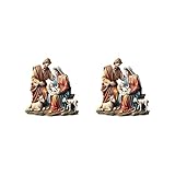 Collection : nos figurines de crèche de Noël sont adaptées pour la décoration religieuse de la maison ou la collection, les ornements et les cadeaux, pour transmettre votre foi et vos bénédictions