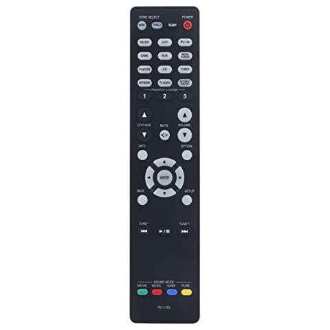 RC-1183 Ersatz Fernbedienung - VINABTY RC 1183 Fernbedienung für Denon RC1183 LCD TV Remote Controller Cover