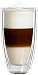 Produktbild bloomix Roma Latte Macchiato Grande 350 ml, doppelwandige Thermo-Kaffeegläser im 2er-Set