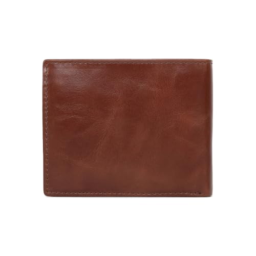 Fossil Geldbörse für Herren Ryan, Leder Bifold Dunkelbraun 11,4 cm L x 2,5 cm B x 9,5 cm H ML3736201 – Ansicht 2