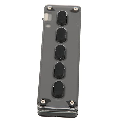Clavier de jeu programmable mini clavier silicone double mode compact black wire