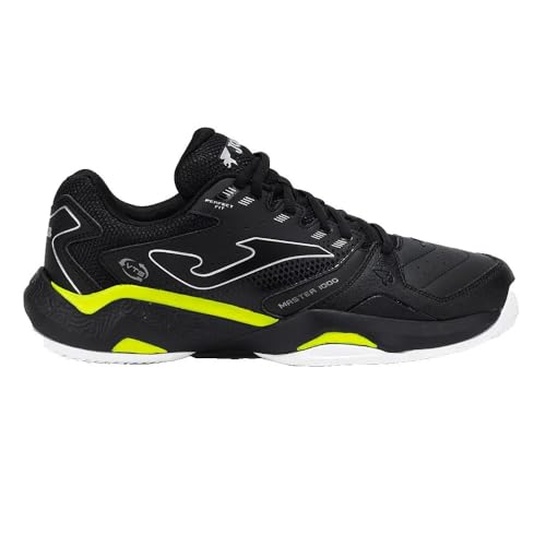 Joma Master 1000 Men Zapatillas para pádel/Tenis TM100W2501C (Negro, Sistema Tallas Calzado EU, Adulto, Números, Mediano, 42)