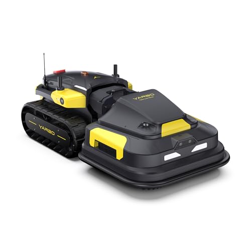 YARBO Lawn Mower Robot, Perimeter-Free RTK Robotic Lawn Mower for 6 Acres, 70% Slope, AI-Powered...