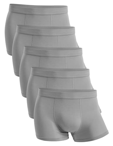 youlehe Men's Underwear Soft Rayon Boxer Briefs Stretch Trunks Pack (as1, alpha, l, regular...