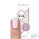 Original Miss Sophie Nagelfolien Ever Nude I 24 ultra-dünne Nagellack-Streifen einfarbig in Nude I Für Finger- & Fußnägel I Hält auf Natur- sowie lackierten, Acryl-, Gel- & Shellac-Nägeln