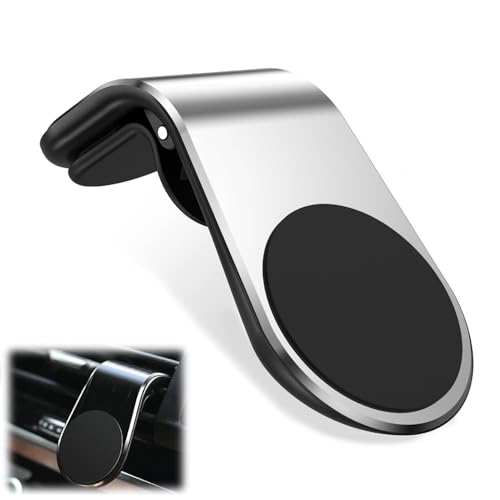 Support téléphone magnétique Ford C-Max 2007-2016 pour grille d'aération auto argent - 2