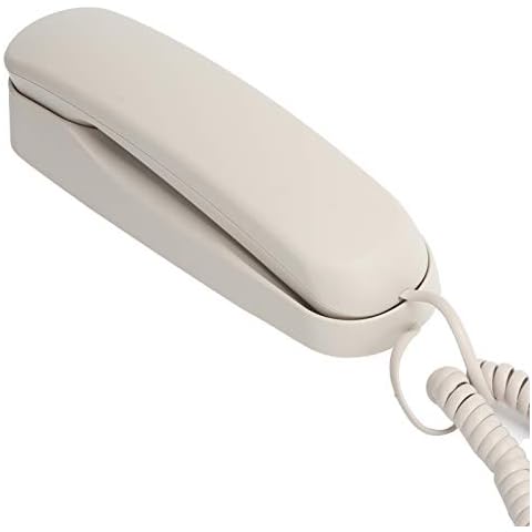 fasient1 Corded Telephone Landline, Wall Mountable/Desktop Fixed-Line Classic Telephone with Large Buttons, for Home Office Hotel Cover
