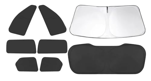 Voiture avant pare-soleil anti-chaleur pour Jeep Grand Cherokee 8PCS stores