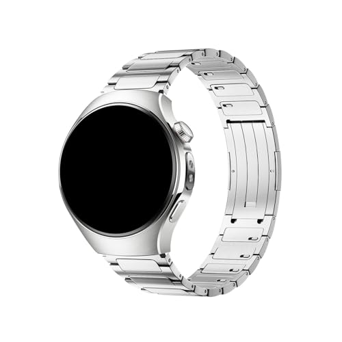 [PLYYQZM] 22mm�`�^�������x���g�́C�ɍ��� Hua wei GT6 GT5 Pro 46mm��������x���g�́C�ɍ��� Hua wei Watch 5 4 3 Ultimate 2�����x���g�ɓK���Ă���ɓK��(Silver,For GT5 46m