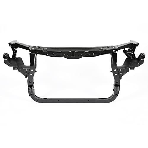 KUAFU Radiator Support Assembly Compatible with 2011-2021 Jeep Grand Cherokee 2022 Grand Cherokee WK 2011-2024 Dodge Durango Replacement for CH1225239 5156109AB W/Closeout Panel Steel Plastic Black
