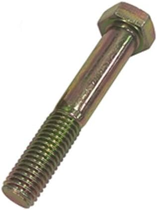 2pcs M4*85mm outer hexagon screw lengthing bolt machine nail 4.8 grade carbon steel plating color zinc high hardness TYPE2593