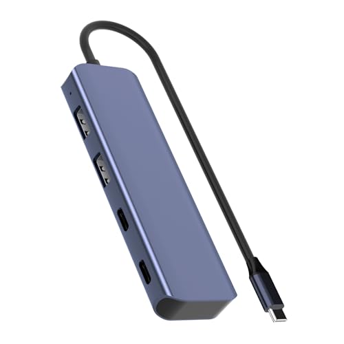 Concentrateurs USB 4 en 1 rapide multiprise USB Type C transfert données
