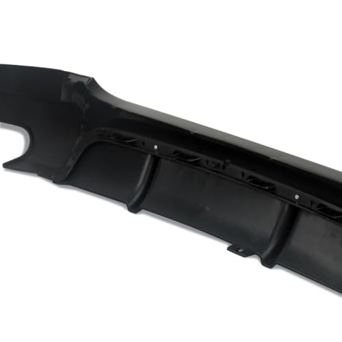 Parachoques trasero Performance para BMW Serie 3 E90 E91, difusor negro tuning 4