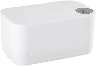 KONTONTY limpie el Calentador Calefactor Calentador de Calentador de Toallas para bebé Calentador de Toallas eléctricas Soporte para bebés Limpiar Caso el plastico Blanco