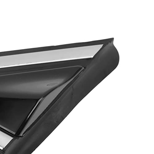 Cubierta de placa triangular de espejo retrovisor izquierdo cromada para Santa Fe 2013-2018 2