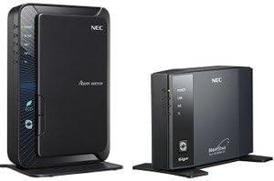 Amazon Nec Aterm Wr8750n Hpモデル イーサネットコンバータセット Pa Wr8750n Hp E Nec 無線 有線lanルーター 通販