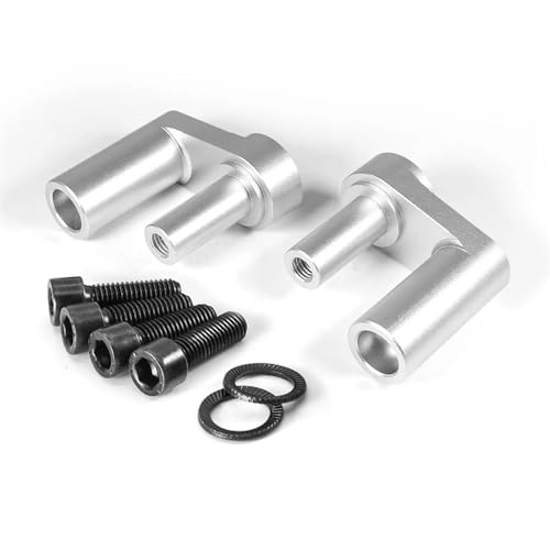 Moto Riser Per BMW R1250RT R1200RT LC R 1250 1200 RT R1200 Maniglia Bar Trascinare Estendere Adattatore Moto Manubrio Riser Morsetto Accessori Manubrio Riser Morsetto(Argento)