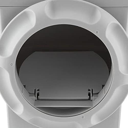 Image of Summer Waves SkimmerPlus 600GPH Skimmer Filter Pump System with 1.25 inch Circle Connection and Hose for Above Ground Swimming Pools