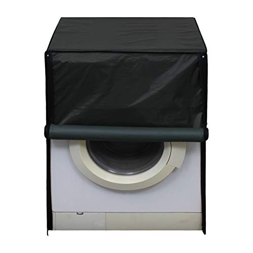 Image of Lithara Waterproof Front Load Washing Machine Cover 5 Kg, 5.2 Kg, 5.5 Kg (Military)