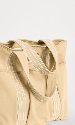 Image of ODODOS 29L Oversized Canvas Tote Bag Large Capacity Open Top Shoulder Bags for Gym Workout Shopping Beach Travel
