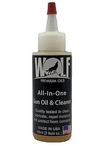 Wolf Premium Oils All-In-One Gun Oil & Cleaner, 2 oz