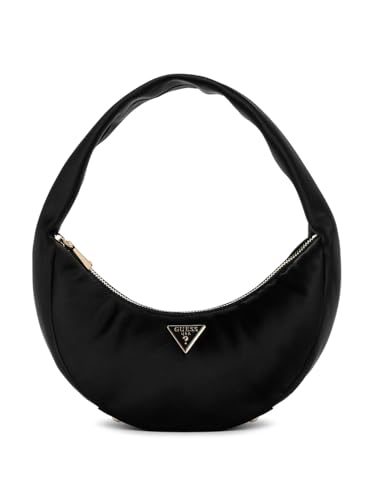 GUESS Sunetra Mini bolsa de ombro, Preto, One Size, Sunetra Mini bolsa de ombro