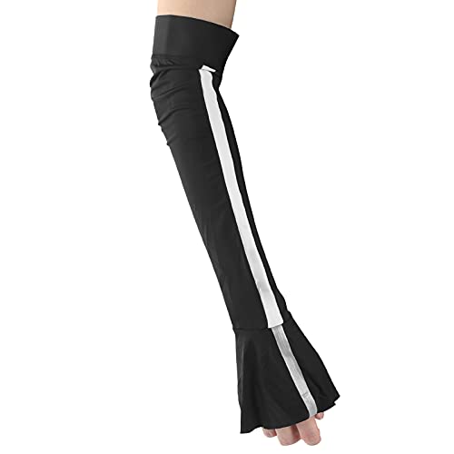 Mangas anti-UV, capa de proteção solar de material de fibra Cinto antiderrapante para viagens ao ar