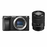 Sony Alpha 6400 (APS-C) Fotocamera con obiettivo 18-135 mm – Autofocus con rilevamento degli occhi da 0,02 s, video 4K, display ribaltabile, ideale per vlogging e fotografia