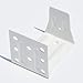 Cutelec Center Support Bracket 2 Pack White Color for 2