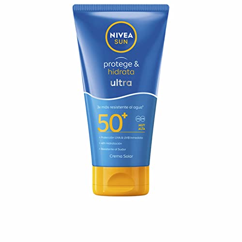NIVEA Sun Ultra Care Lotion, Lightweight Body Cream for Everyday Skin Comfort, Smooth and Non-Greasy, Easy to Apply, Travel-Friendly 150 ml (5.07 fl oz), Gentle Moisture Support