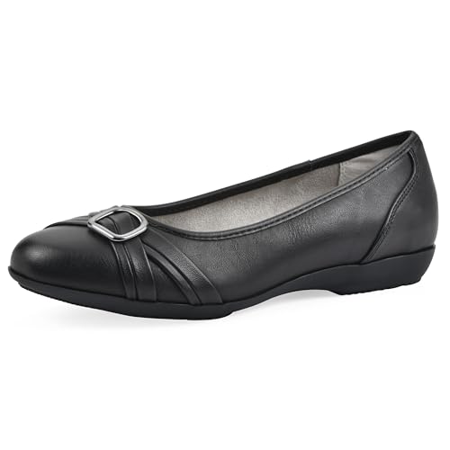 Image of Cliffs by White Mountain Women's Cushioned Calming Ballet Flat | Casual Shoes